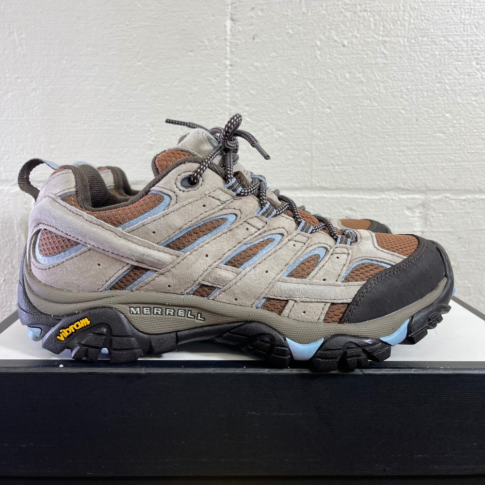 Merrell Moab 2 Ventilator J99764 Gray Trail Hiking Shoes Sneakers Women's 9.5 US